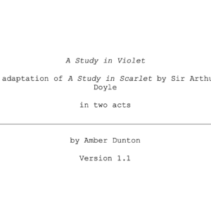 A Study in Violet 1.1 (full reading edition)